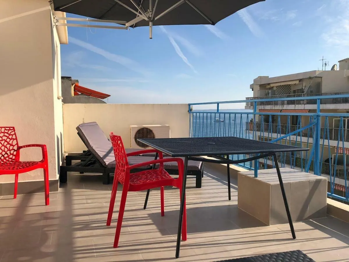 Hotel Courbet Juan-les-Pins Fransa